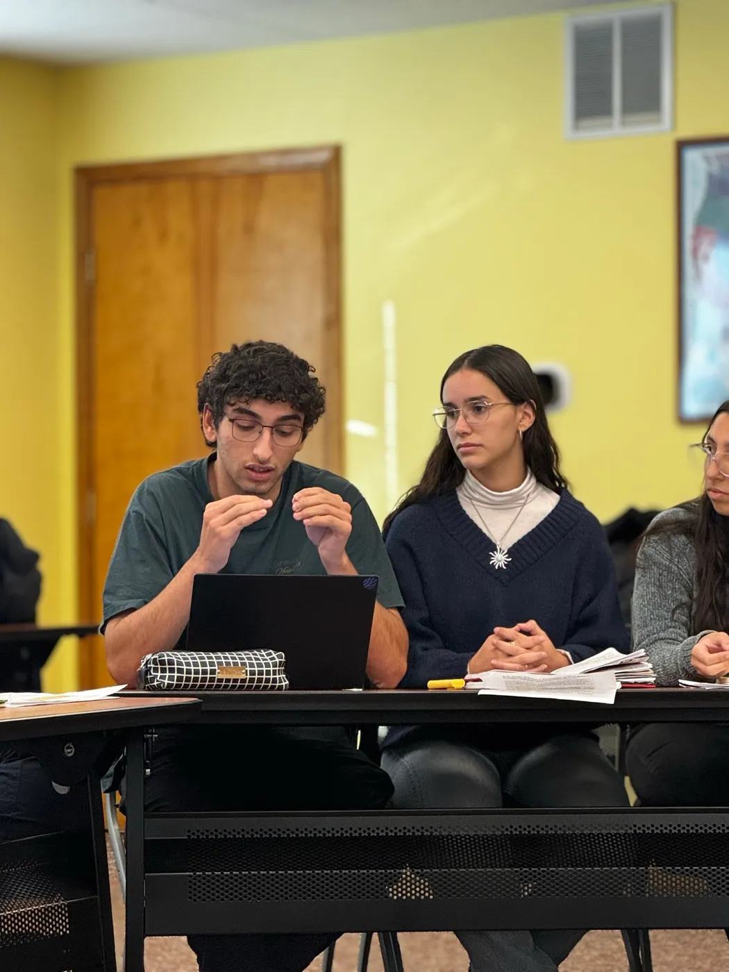 SUSI '26 - presenting at a seminar, Amherst